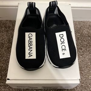 Dolce&Gabbana kids Sorrento Logo slip on